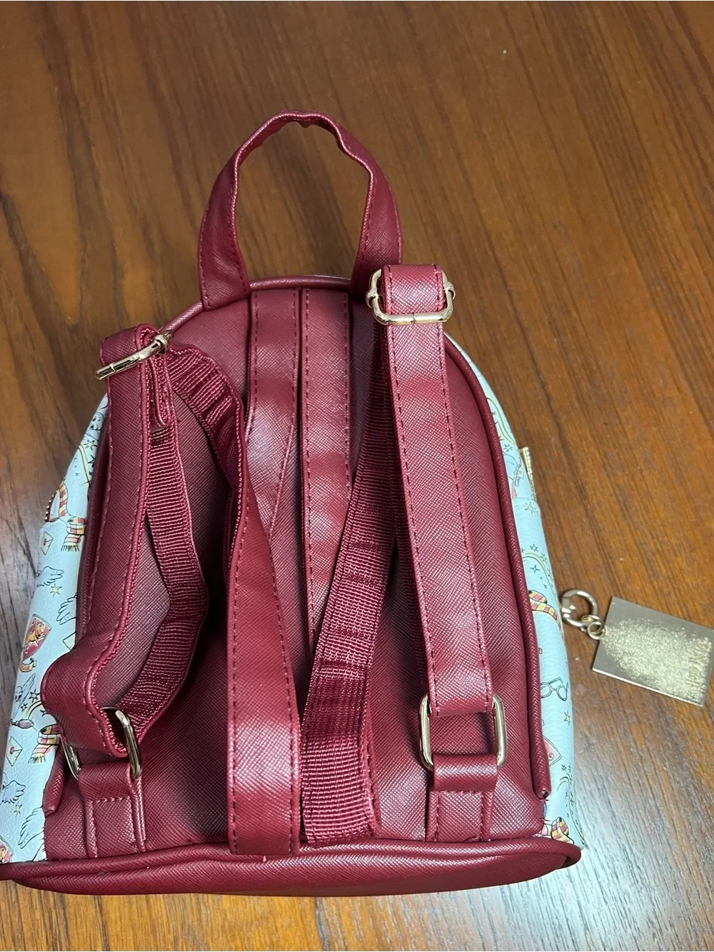 Harry Potter Mini Backpack & Matching Card Holder Set Hedwig Gryffindor Charm